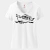 Women's Perfect T Cotton V Neck T Shirt Thumbnail