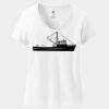 Women's Perfect T Cotton V Neck T Shirt Thumbnail