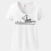 Women's Perfect T Cotton V Neck T Shirt Thumbnail