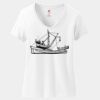 Women's Perfect T Cotton V Neck T Shirt Thumbnail