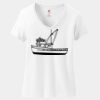 Women's Perfect T Cotton V Neck T Shirt Thumbnail