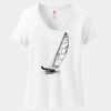 Women's Perfect T Cotton V Neck T Shirt Thumbnail