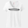 Women's Perfect T Cotton V Neck T Shirt Thumbnail