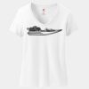 Women's Perfect T Cotton V Neck T Shirt Thumbnail