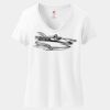 Women's Perfect T Cotton V Neck T Shirt Thumbnail