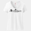 Women's Perfect T Cotton V Neck T Shirt Thumbnail