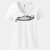 Women's Perfect T Cotton V Neck T Shirt Thumbnail