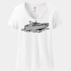 Women's Perfect T Cotton V Neck T Shirt Thumbnail