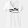 Women's Perfect T Cotton V Neck T Shirt Thumbnail
