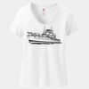 Women's Perfect T Cotton V Neck T Shirt Thumbnail