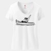 Women's Perfect T Cotton V Neck T Shirt Thumbnail