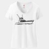 Women's Perfect T Cotton V Neck T Shirt Thumbnail