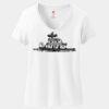 Women's Perfect T Cotton V Neck T Shirt Thumbnail