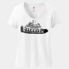 Women's Perfect T Cotton V Neck T Shirt Thumbnail