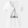 Women's Perfect T Cotton V Neck T Shirt Thumbnail