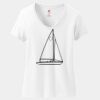 Women's Perfect T Cotton V Neck T Shirt Thumbnail