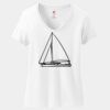 Women's Perfect T Cotton V Neck T Shirt Thumbnail