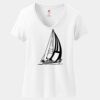Women's Perfect T Cotton V Neck T Shirt Thumbnail