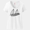 Women's Perfect T Cotton V Neck T Shirt Thumbnail