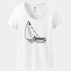 Women's Perfect T Cotton V Neck T Shirt Thumbnail