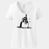 Women's Perfect T Cotton V Neck T Shirt Thumbnail