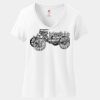 Women's Perfect T Cotton V Neck T Shirt Thumbnail
