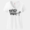 Women's Perfect T Cotton V Neck T Shirt Thumbnail