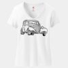 Women's Perfect T Cotton V Neck T Shirt Thumbnail