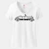 Women's Perfect T Cotton V Neck T Shirt Thumbnail