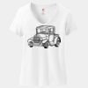 Women's Perfect T Cotton V Neck T Shirt Thumbnail