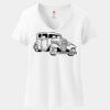 Women's Perfect T Cotton V Neck T Shirt Thumbnail