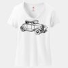 Women's Perfect T Cotton V Neck T Shirt Thumbnail