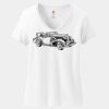 Women's Perfect T Cotton V Neck T Shirt Thumbnail