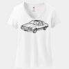 Women's Perfect T Cotton V Neck T Shirt Thumbnail