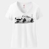 Women's Perfect T Cotton V Neck T Shirt Thumbnail