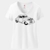 Women's Perfect T Cotton V Neck T Shirt Thumbnail