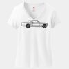 Women's Perfect T Cotton V Neck T Shirt Thumbnail