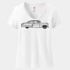 Women's Perfect T Cotton V Neck T Shirt Thumbnail