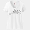 Women's Perfect T Cotton V Neck T Shirt Thumbnail