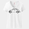 Women's Perfect T Cotton V Neck T Shirt Thumbnail