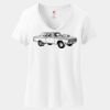 Women's Perfect T Cotton V Neck T Shirt Thumbnail