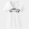 Women's Perfect T Cotton V Neck T Shirt Thumbnail