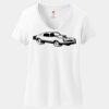 Women's Perfect T Cotton V Neck T Shirt Thumbnail