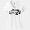 Women's Perfect T Cotton V Neck T Shirt Thumbnail