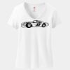 Women's Perfect T Cotton V Neck T Shirt Thumbnail