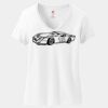 Women's Perfect T Cotton V Neck T Shirt Thumbnail