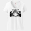 Women's Perfect T Cotton V Neck T Shirt Thumbnail