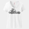 Women's Perfect T Cotton V Neck T Shirt Thumbnail