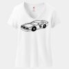 Women's Perfect T Cotton V Neck T Shirt Thumbnail