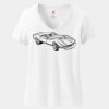 Women's Perfect T Cotton V Neck T Shirt Thumbnail